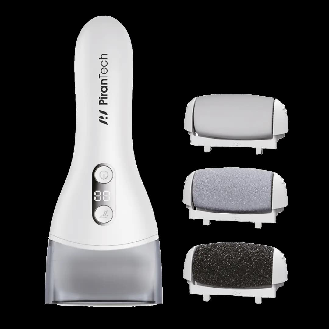 PiranTech BCM-1138T LED Ekran Göstergeli Turbo Modlu Su Geçirmez Ayak Bakım Törpü Makinesi