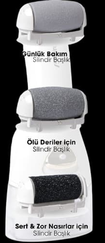 PiranTech BCM-1138 Ayak Bakım Törpüsü (Yedek Başlıklar)