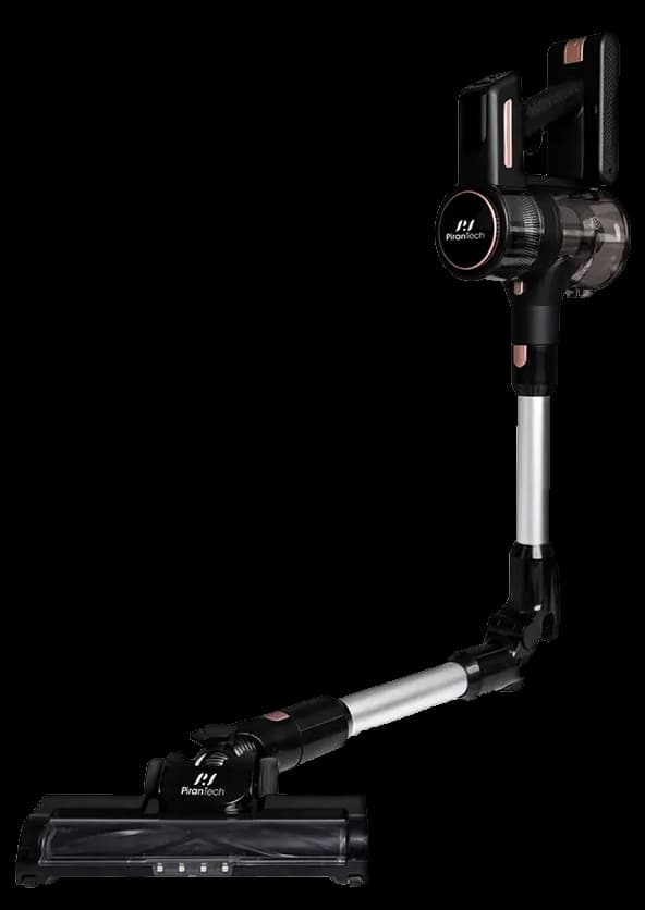 PiranTech ES411 LED Ekranlı Katlanabilir Yüksek Emiş Güçlü Dikey Şarjlı Süpürge