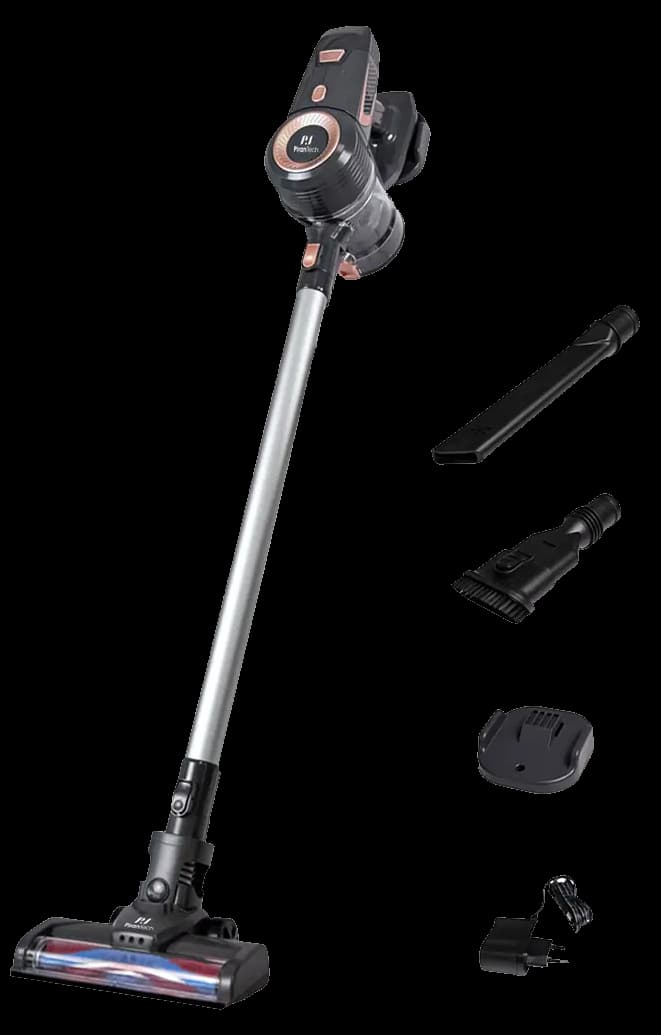 PiranTech ES92 Şarjlı Dikey Kablosuz LED Aydınlatmalı Süpürge